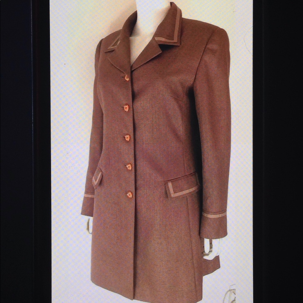 John Meyer Tailored Lined Button Career Overcoat - image 3